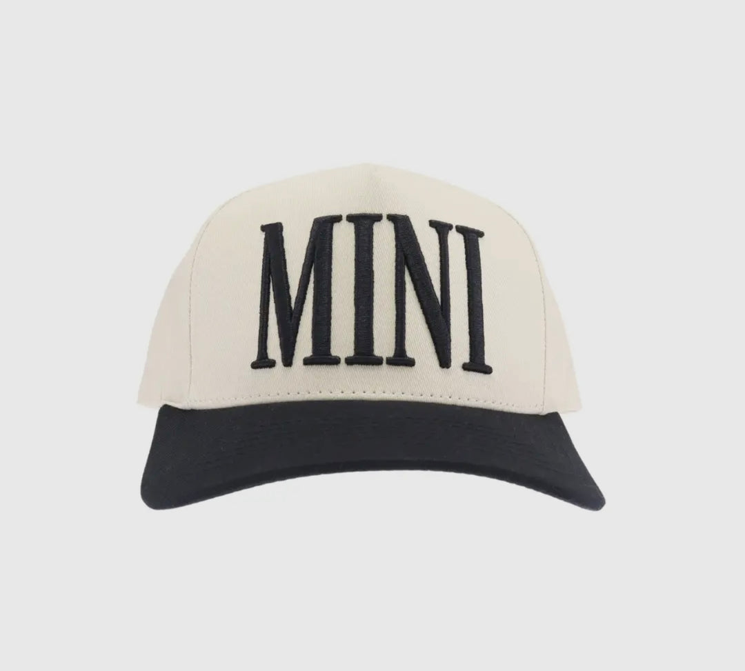 Mini Puff Embroidered Tucker Hat