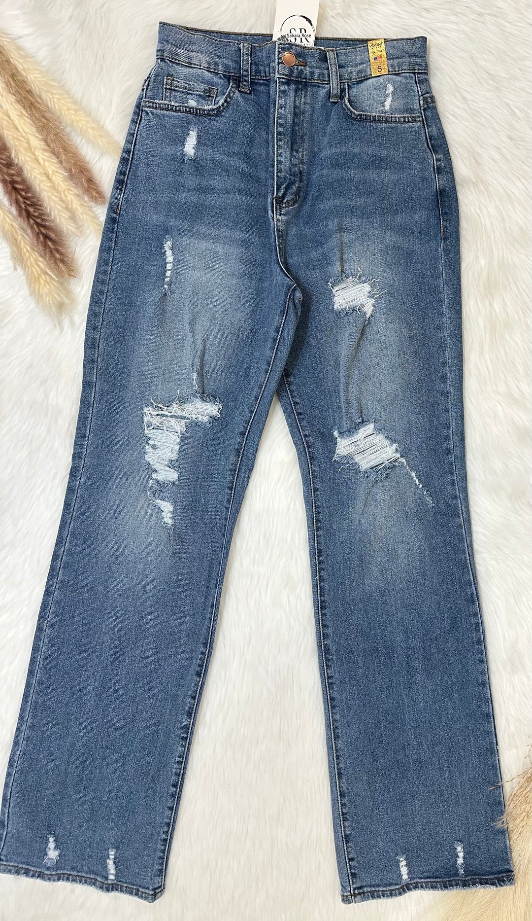 Extra vintage wide leg jeans