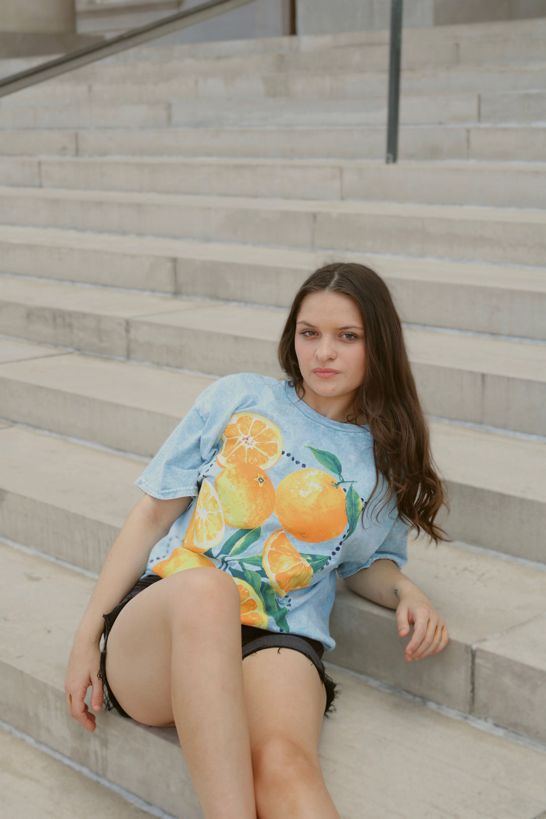 Citrus Crush Babe Graphic Tee