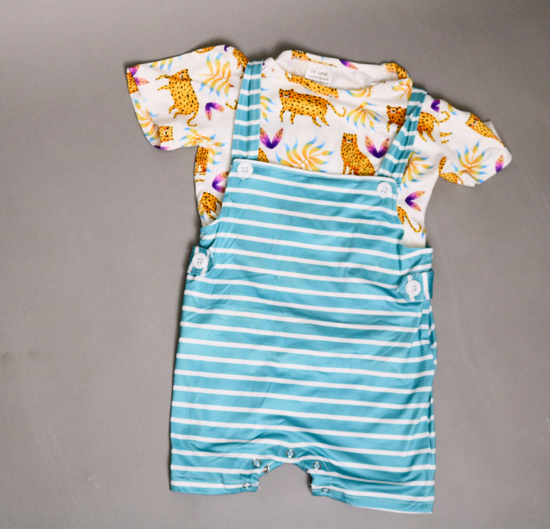 Safari Stripes Romper