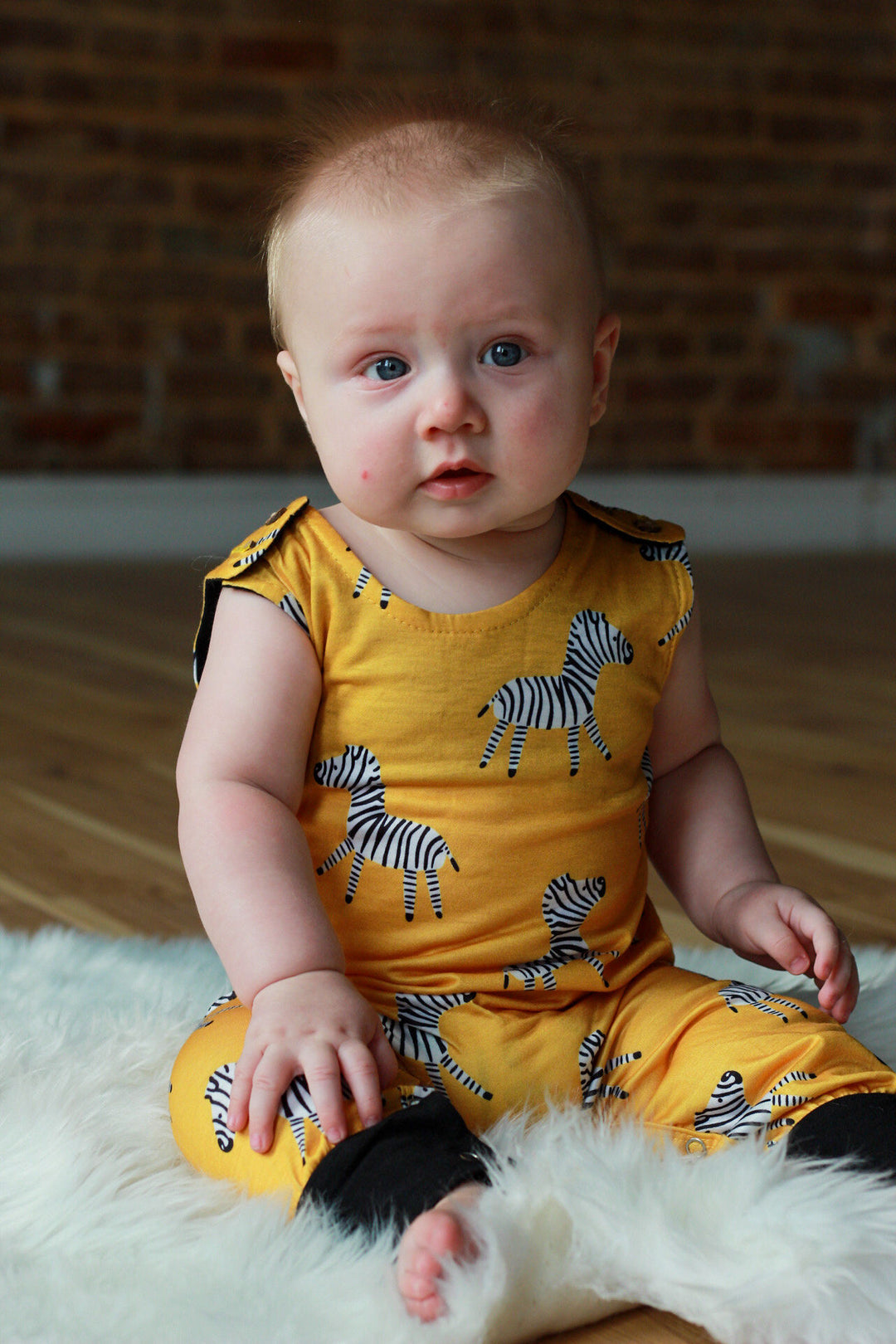 Zebra Romper