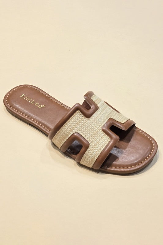 Flat Slide Sandal