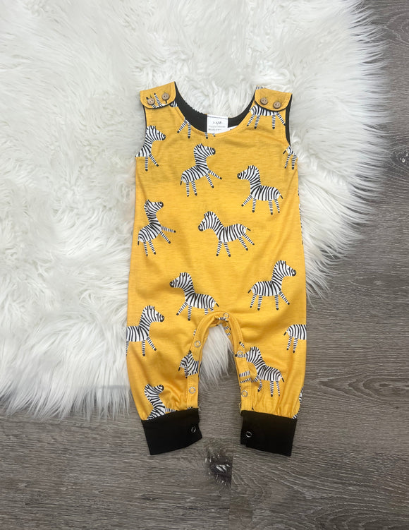Zebra Romper