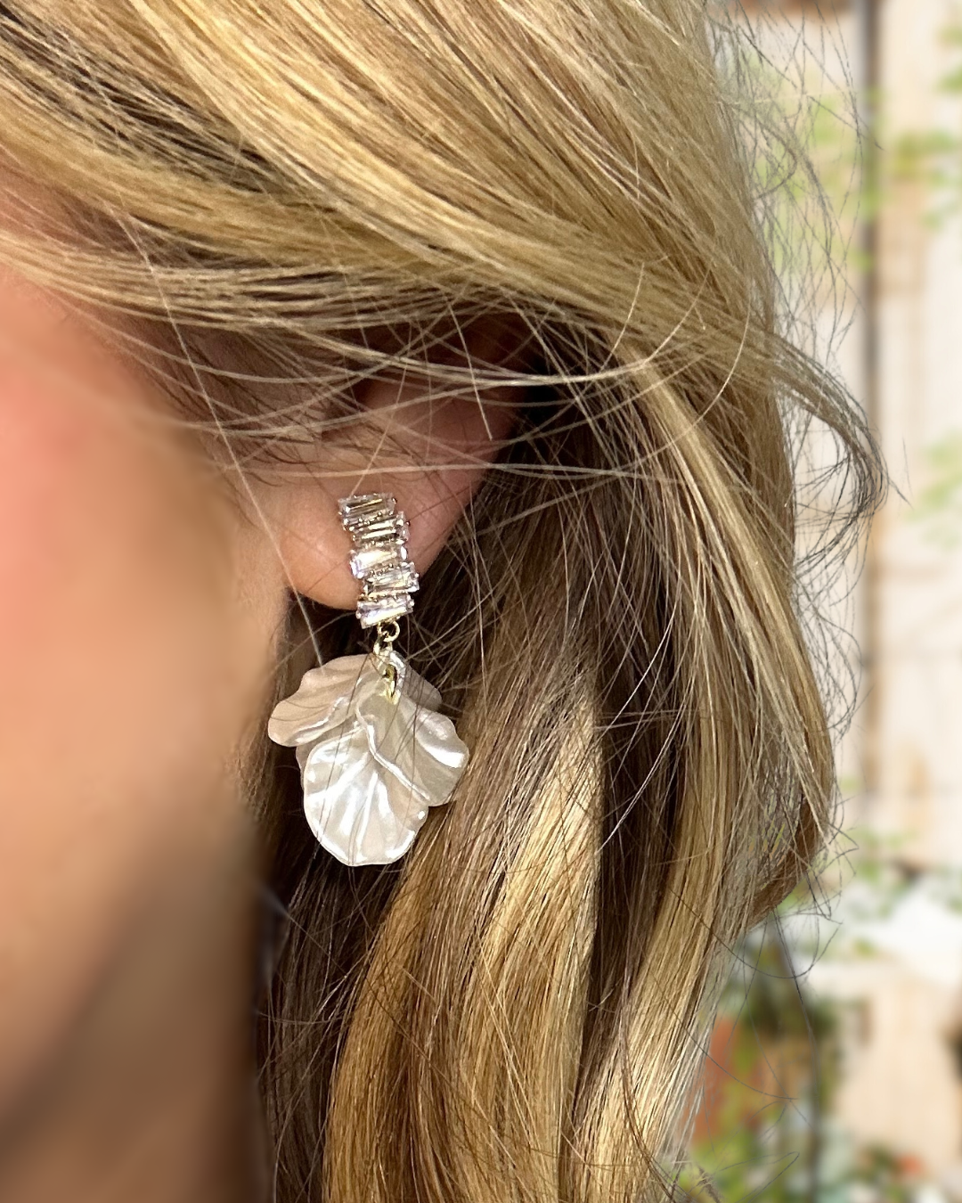Petal Drop Earrings