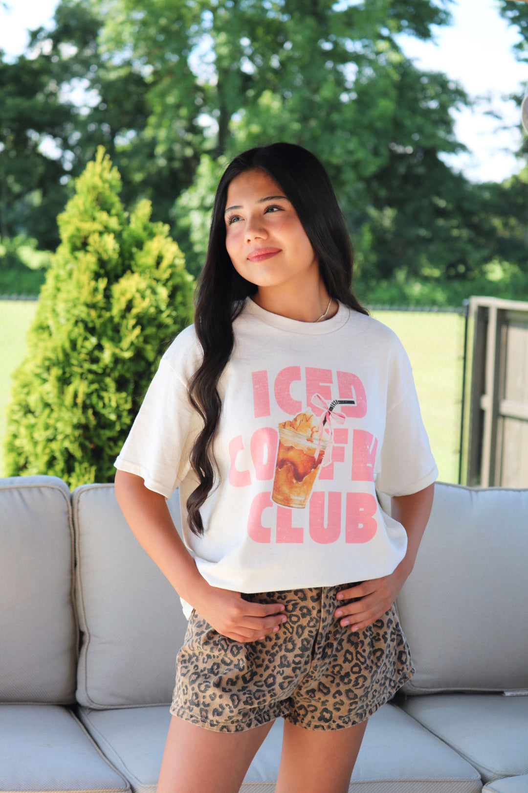 Iced Coffee Club Graphic Tee