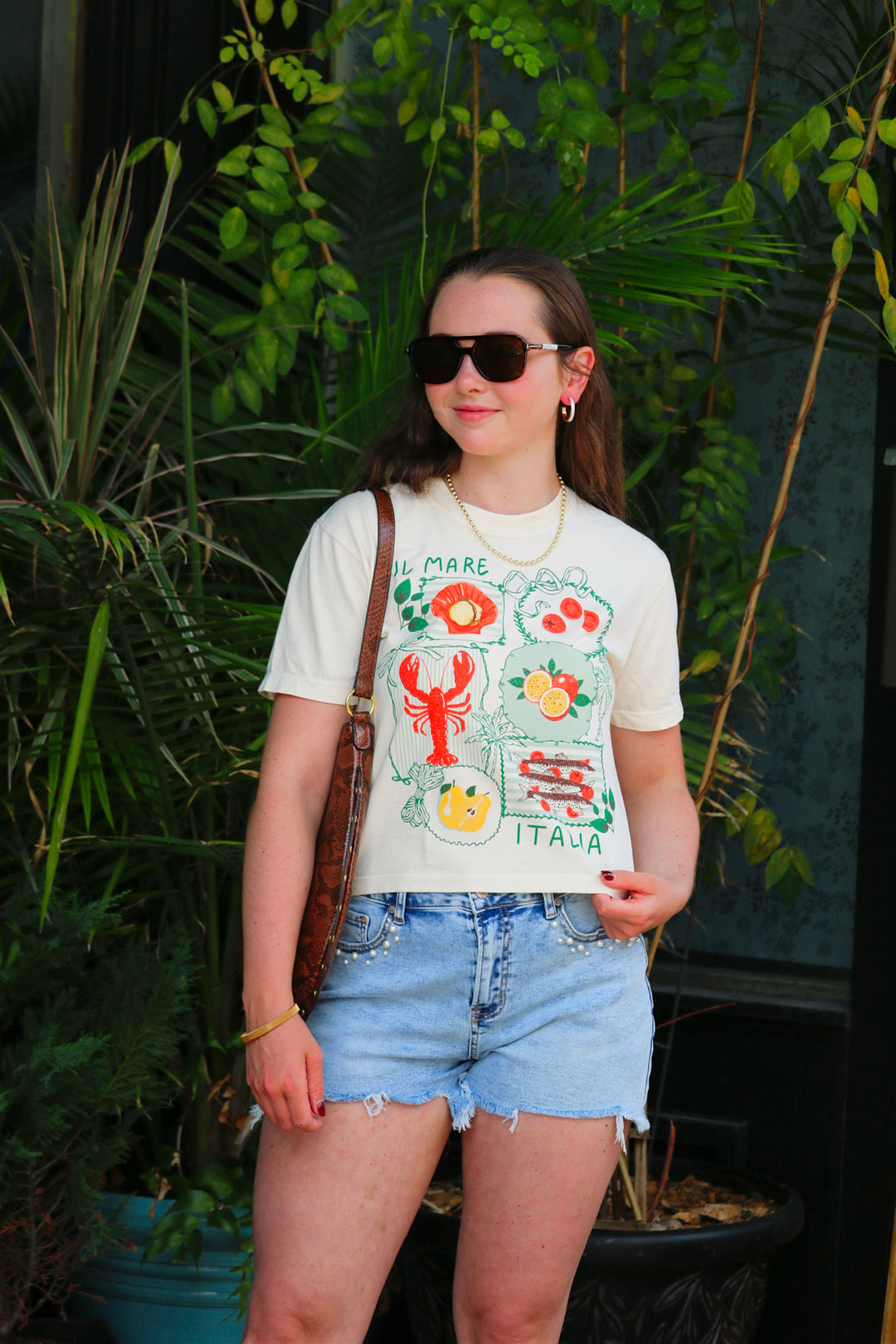 Italy Coastal Chic Graphic Tee