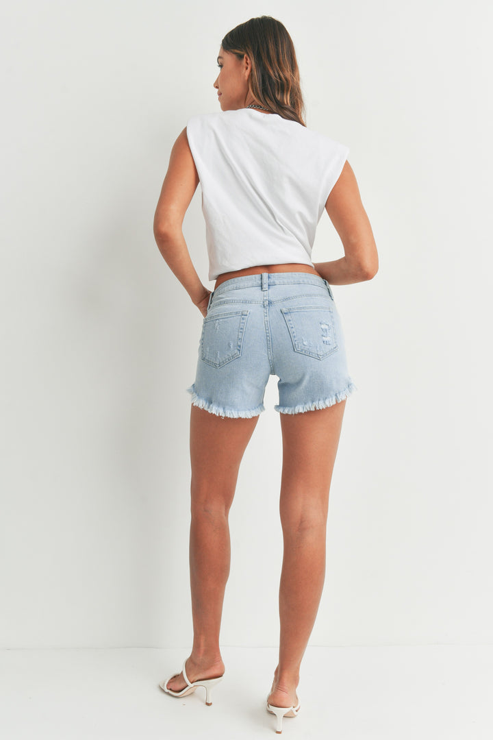 Cut Loose Denim Shorts