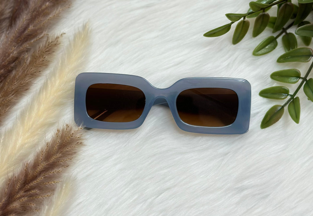 Rectangular Frame Sunglasses
