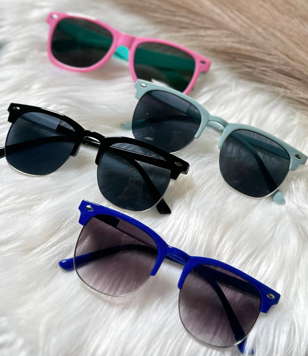 Kids Square Frame Fashion Glasses