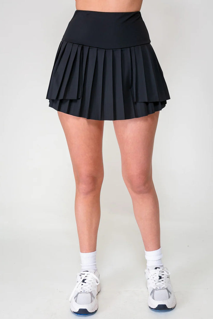 Playful Pleats Skort