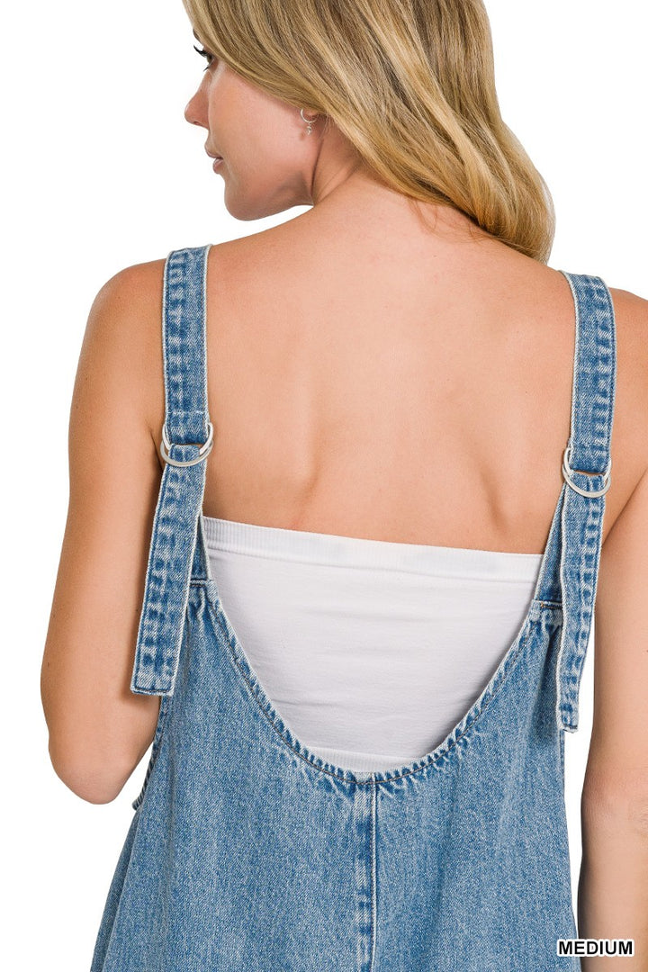 Easy Does It Denim Jumpsuit