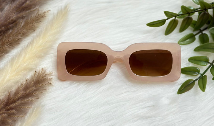 Rectangular Frame Sunglasses