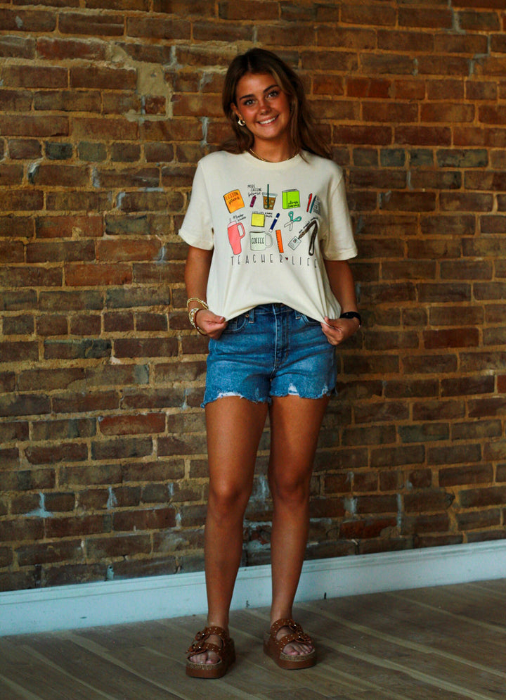 Teacher Supplies Graphic Tee