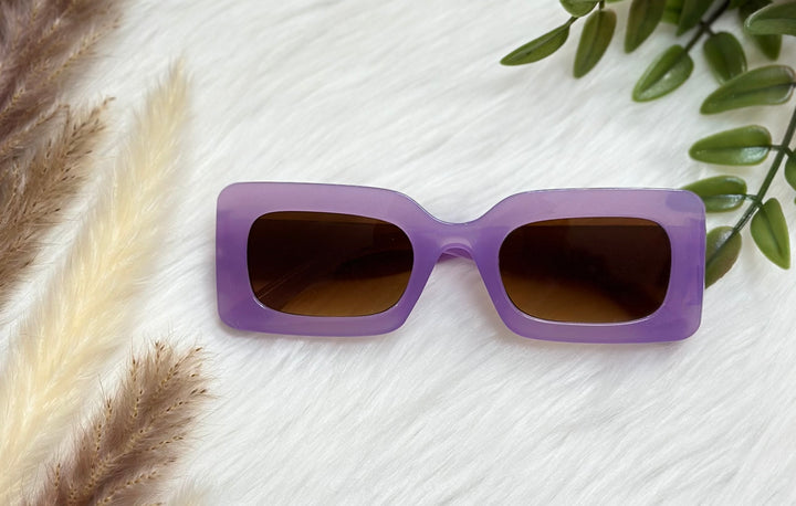 Rectangular Frame Sunglasses