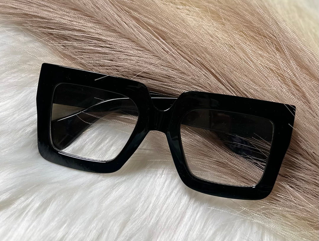 Oversized Rectangle Glasses