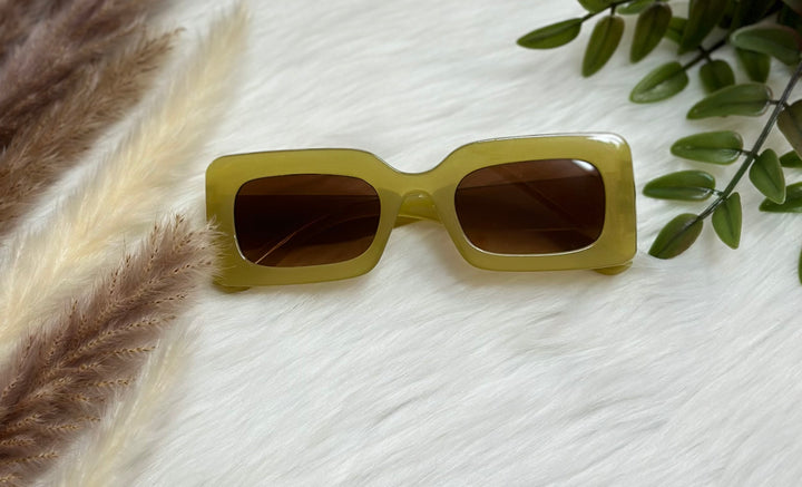 Rectangular Frame Sunglasses