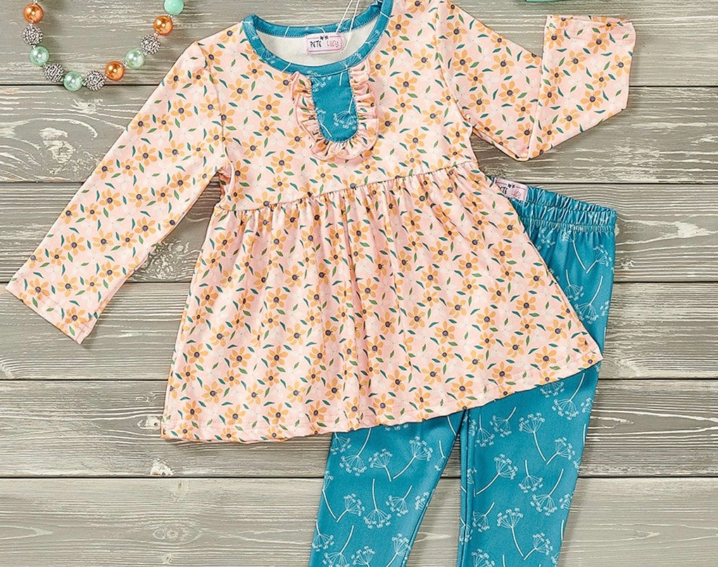 Sienna Petals Two Pc Set