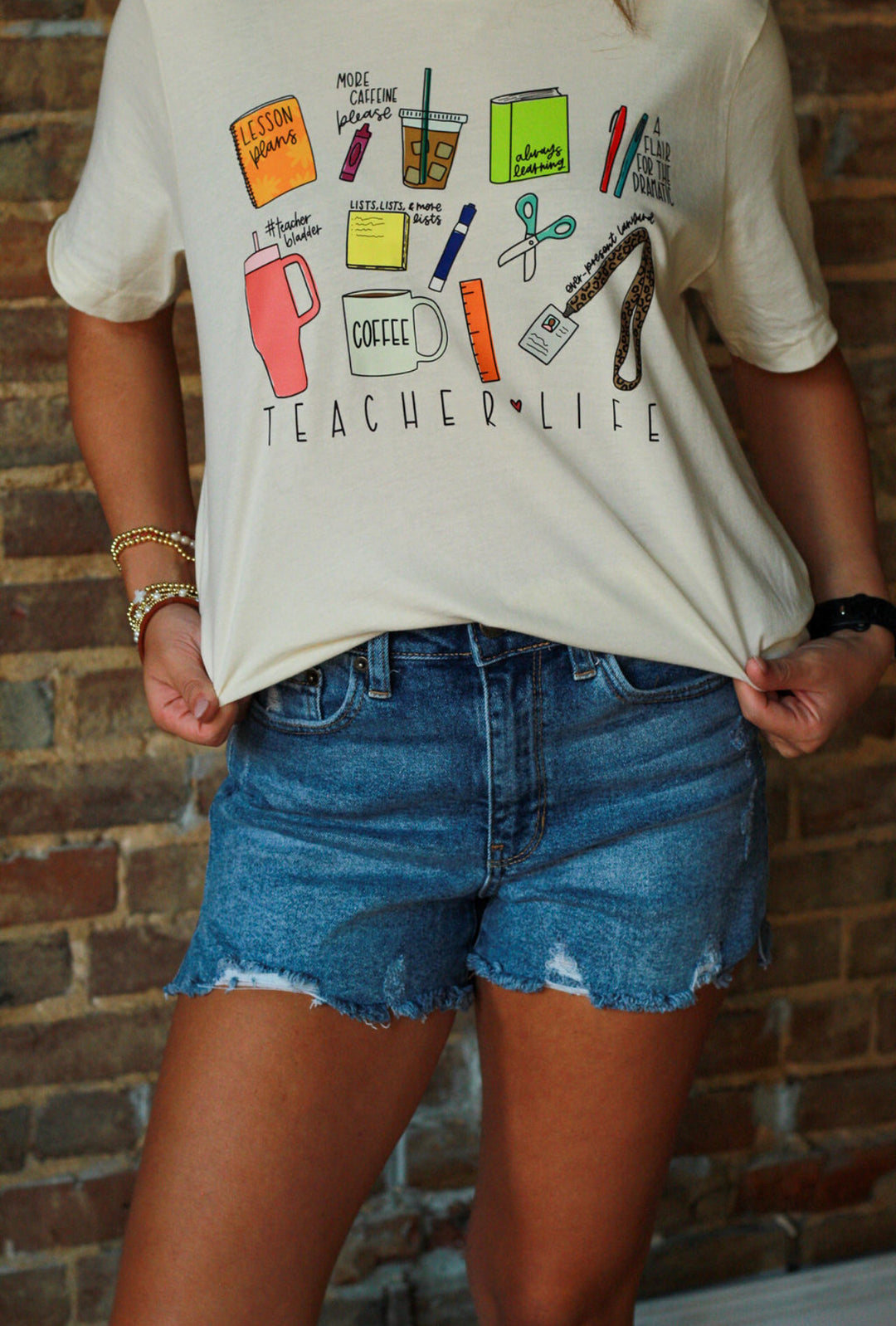 Teacher Supplies Graphic Tee
