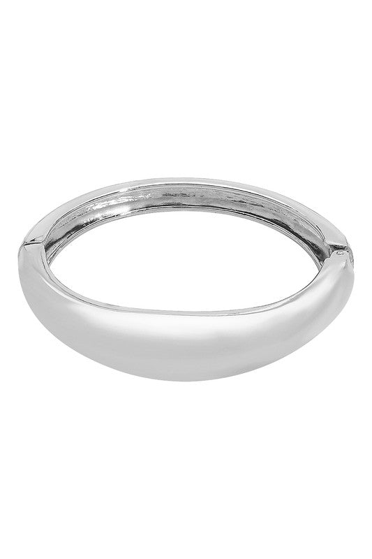 Chunky Gold & Silver Bangle Bracelet