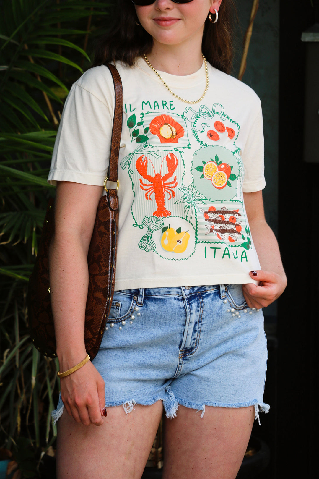 Italy Coastal Chic Graphic Tee