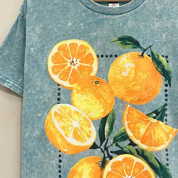 Citrus Crush Babe Graphic Tee