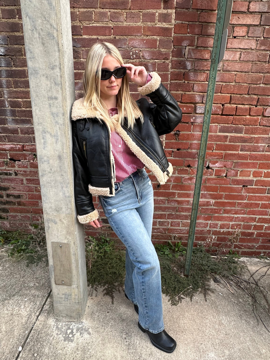 Double-Faced Biker Jacket