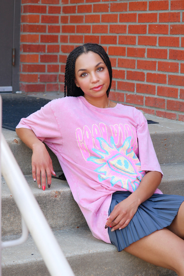 Good Vibes Sunshine Graphic Tee