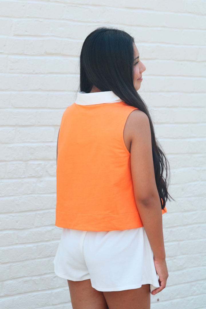 Varsity Pop Top
