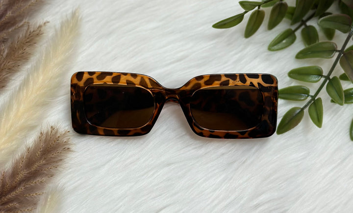 Rectangular Frame Sunglasses