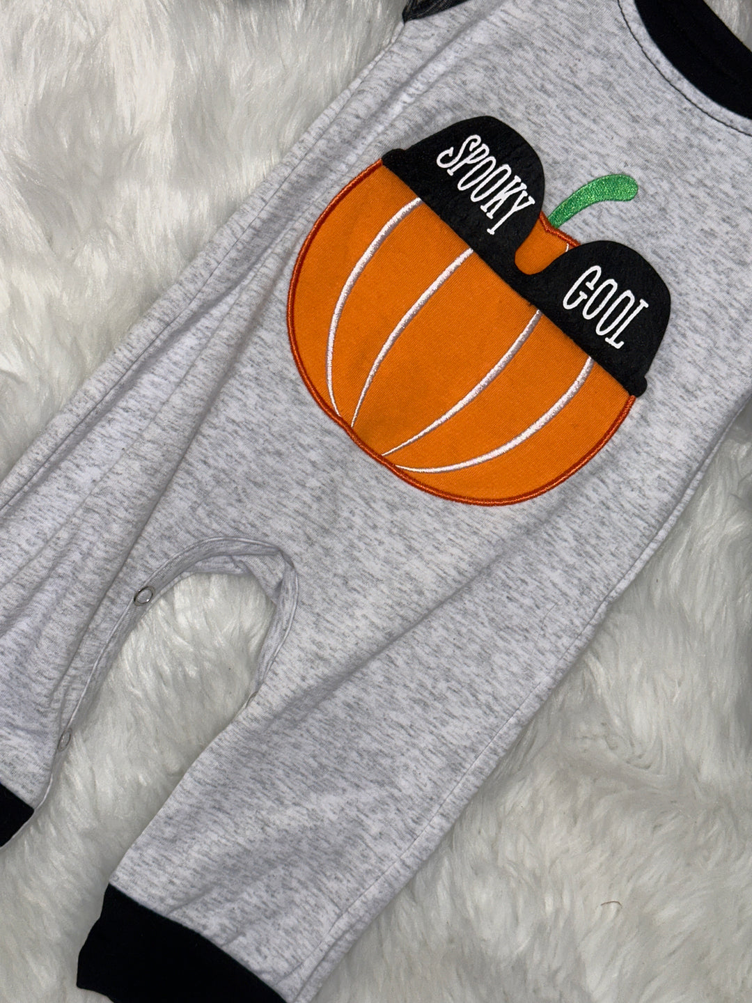 Spooky Cool Pumkin Romper