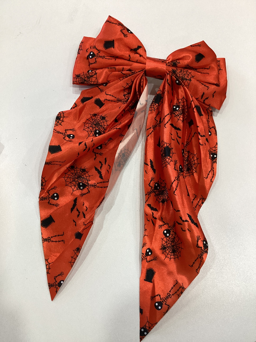 Halloween bow clip