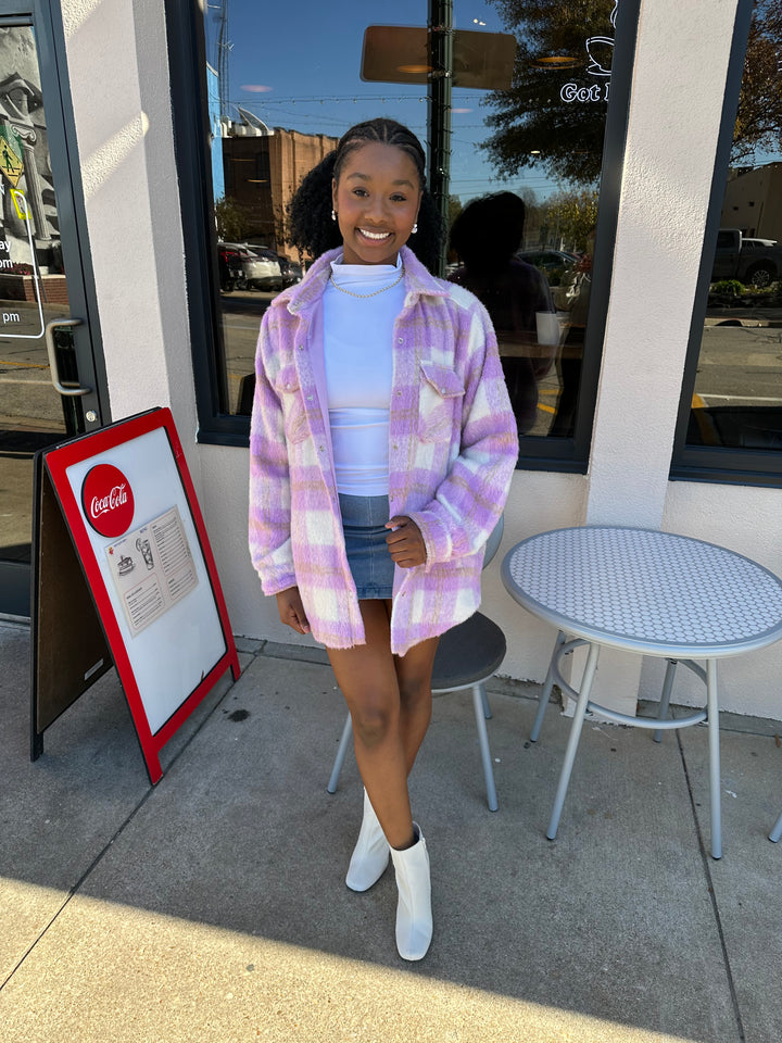 Brushed Flannel Jacket