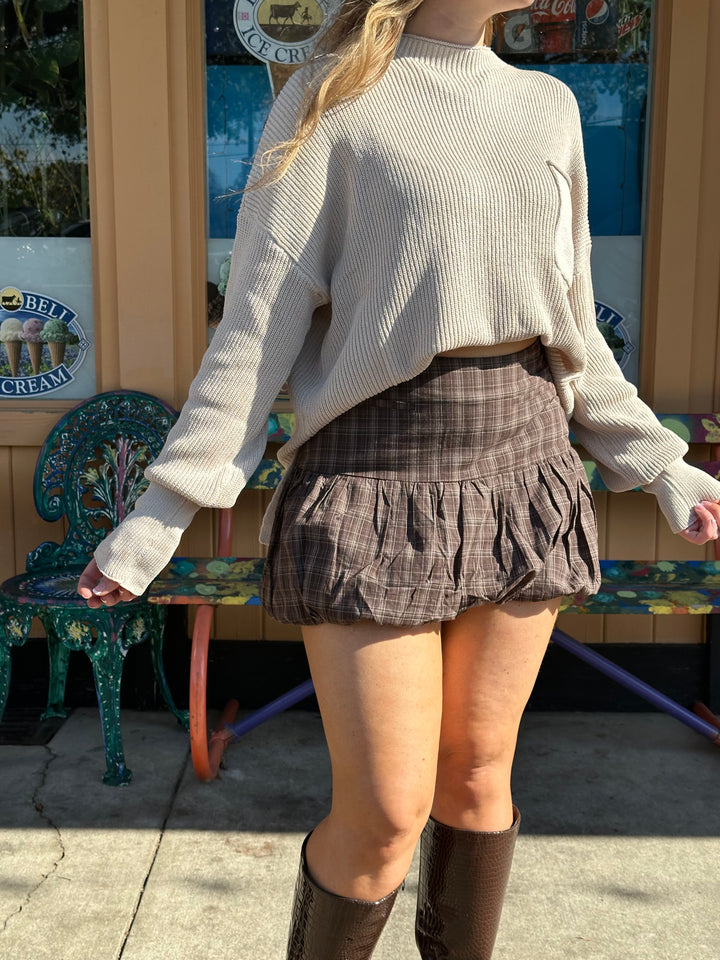 Long Sleeve Solid Knit Top
