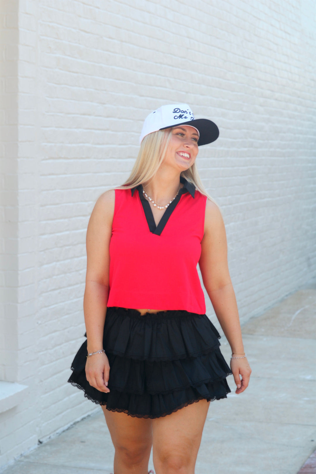 Varsity Pop Top