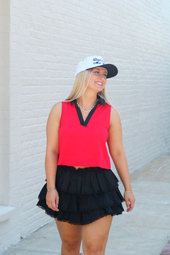 Varsity Pop Top