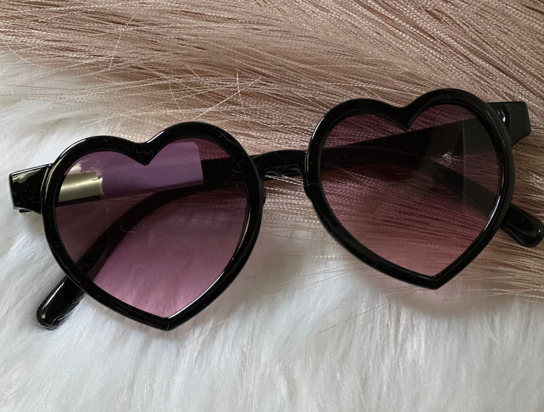 Kid’s Heart-Shaped Sunglasses