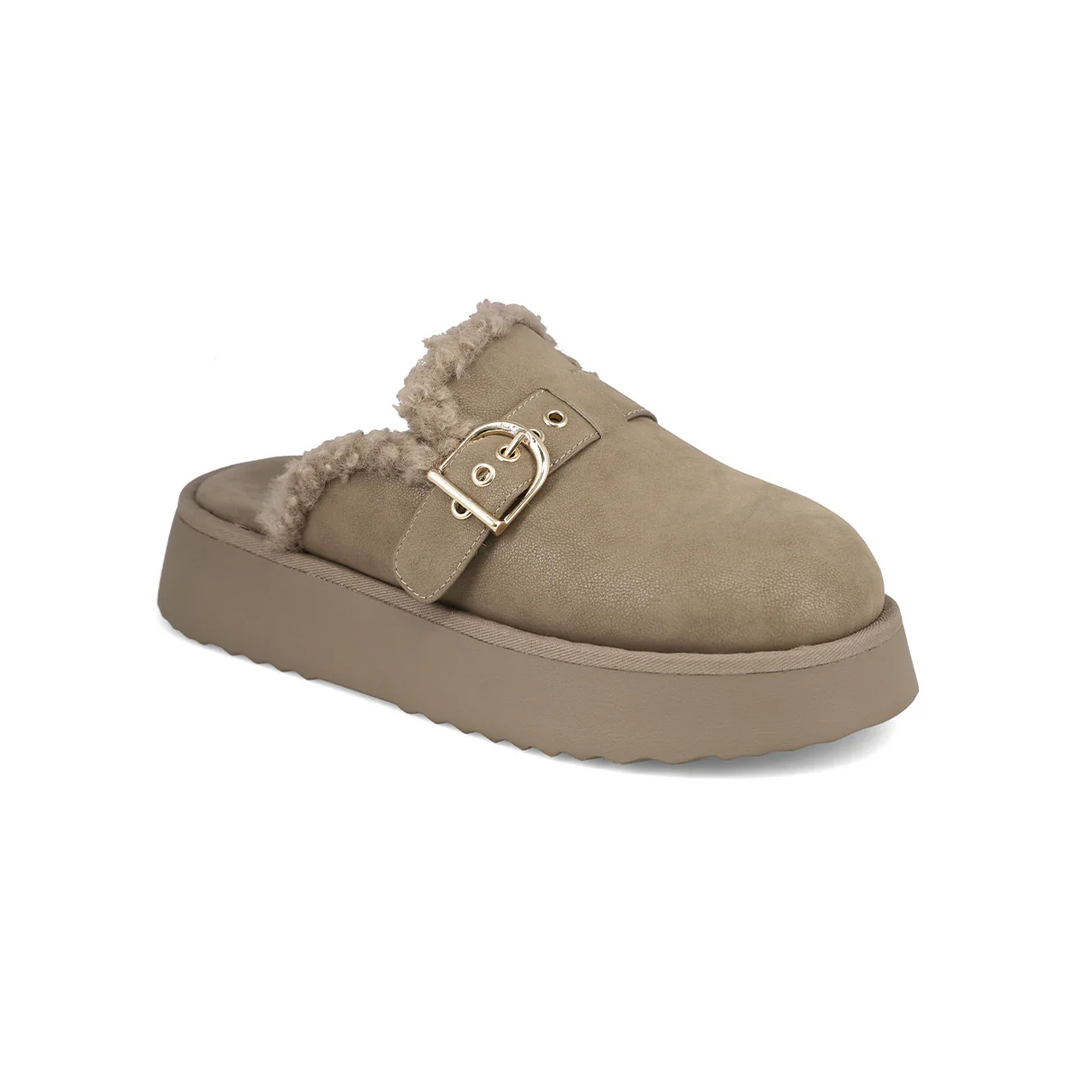 Cloud Taupe Mule