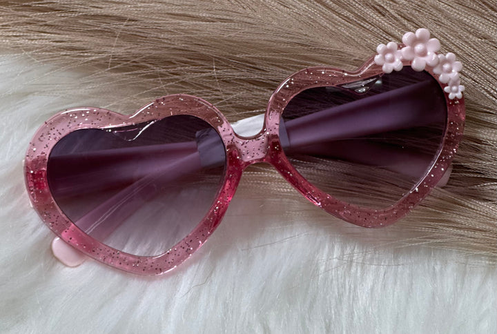 Kid’s Heart-Shaped Sunglasses