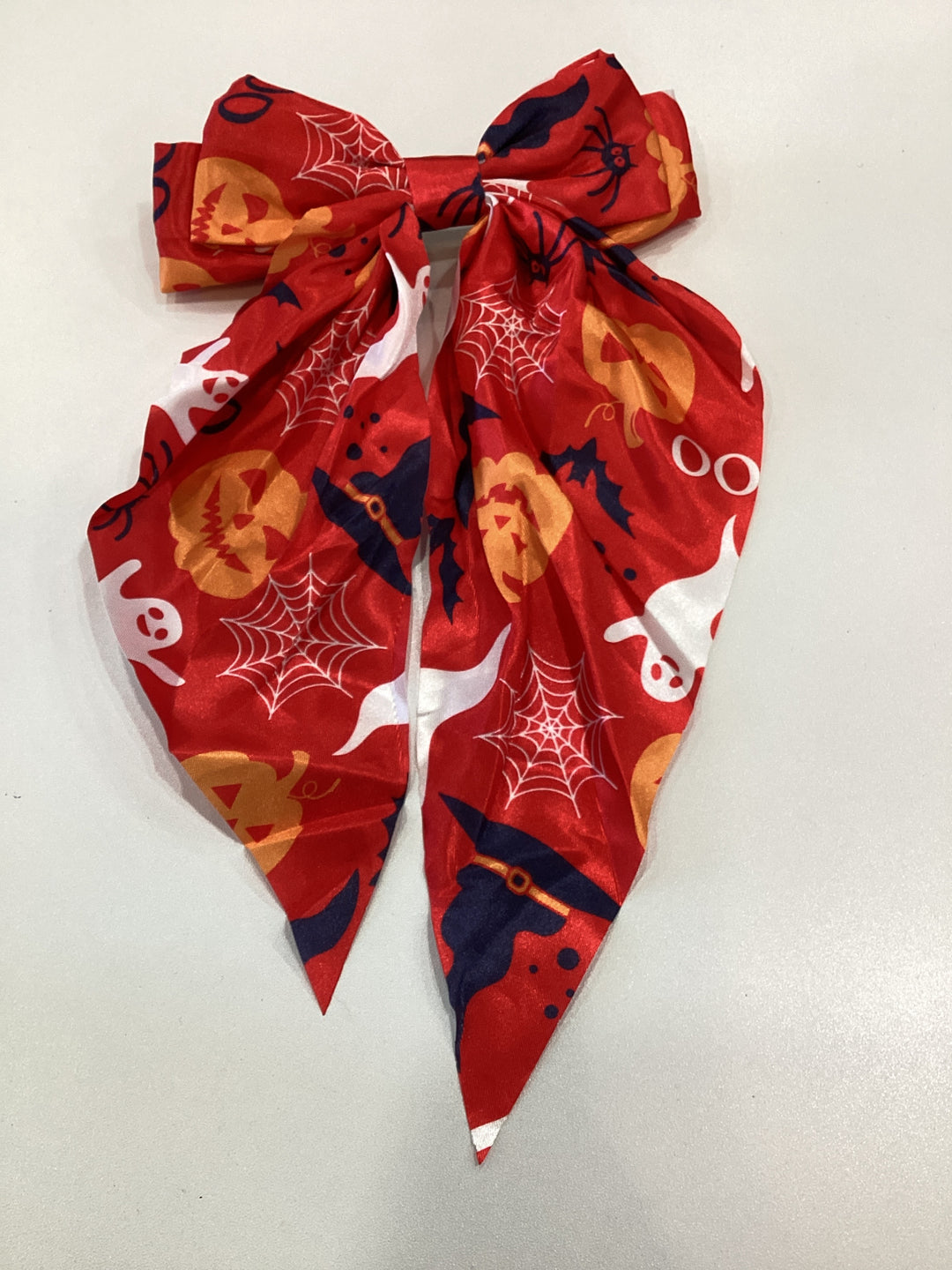 Halloween bow clip