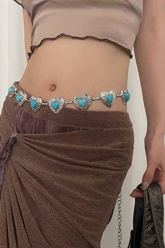 Stone Embellished Belt