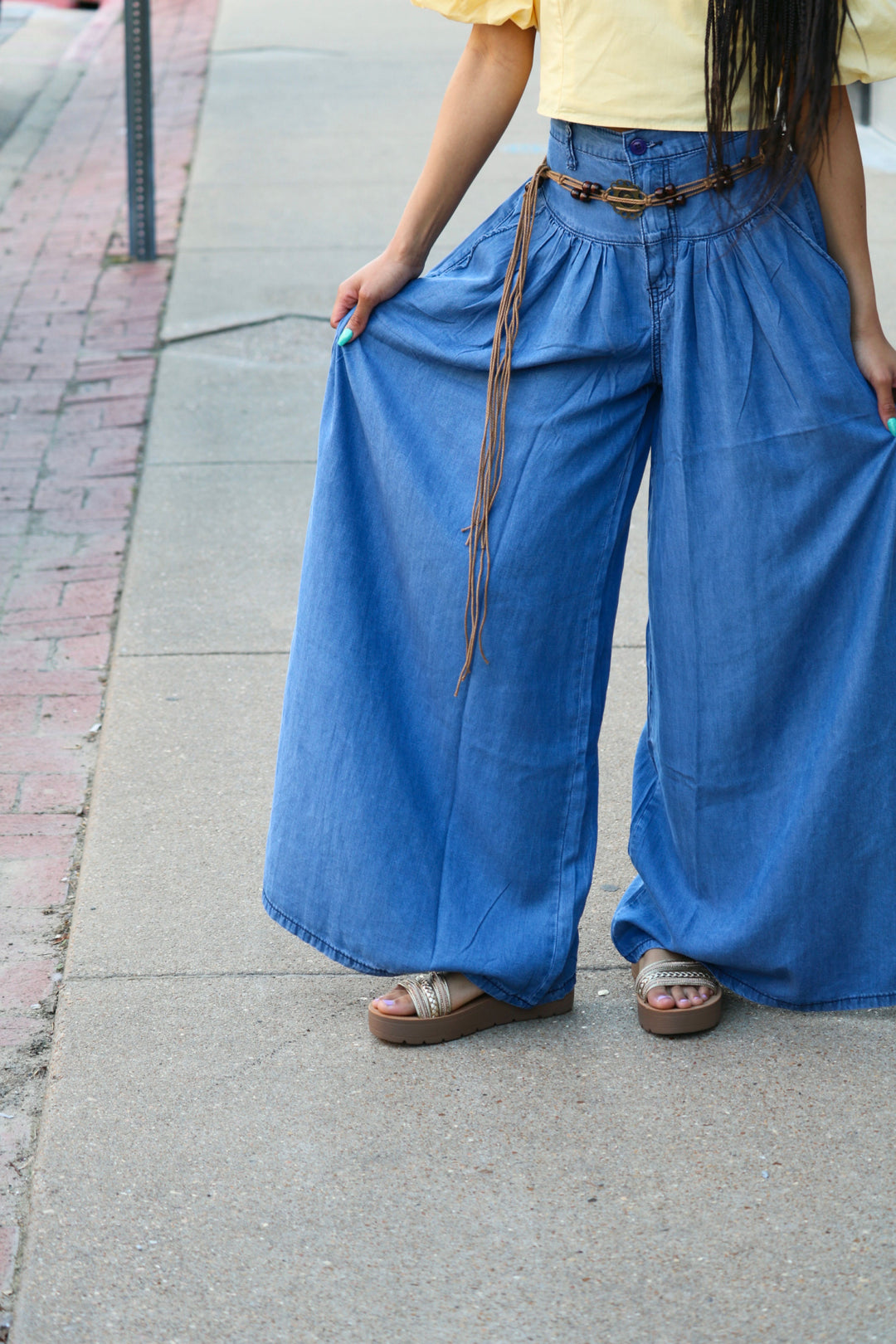 Tencel Chambray Pants