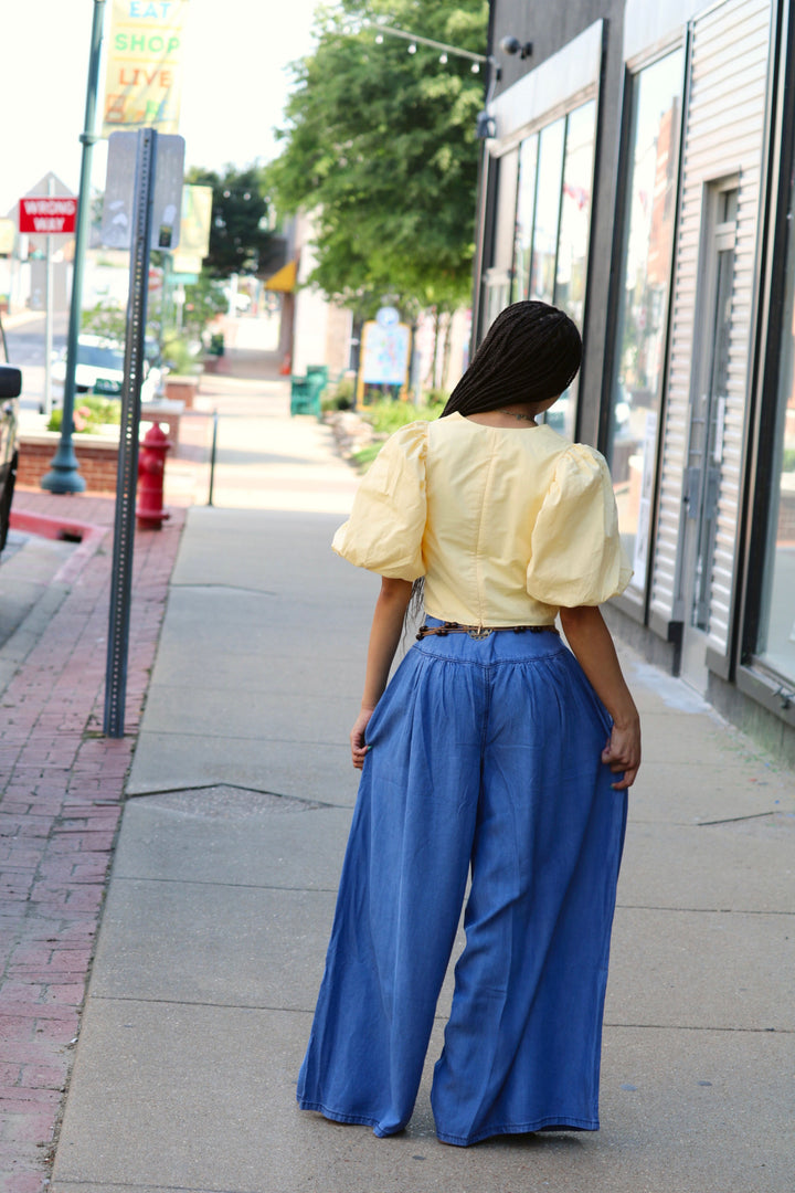 Tencel Chambray Pants