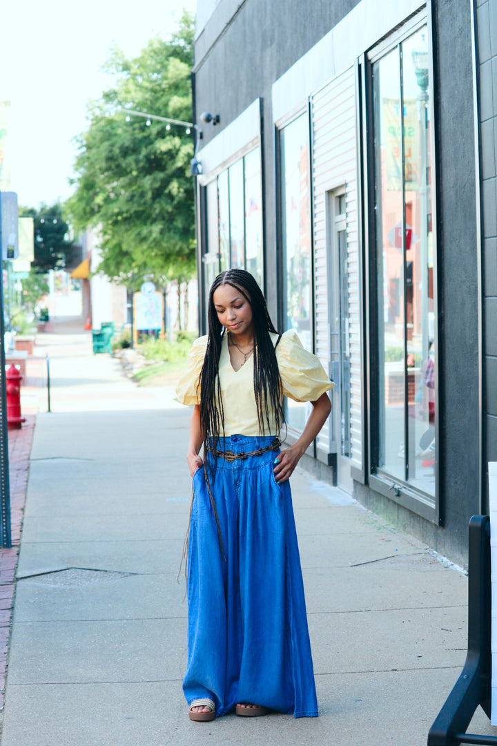 Tencel Chambray Pants