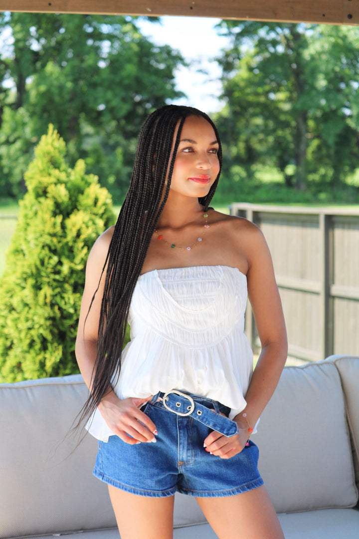 Tube Peplum Top