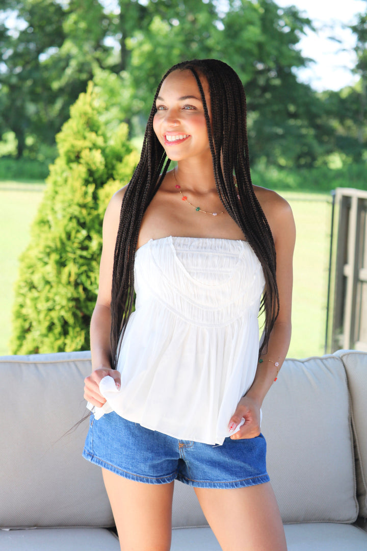 Tube Peplum Top