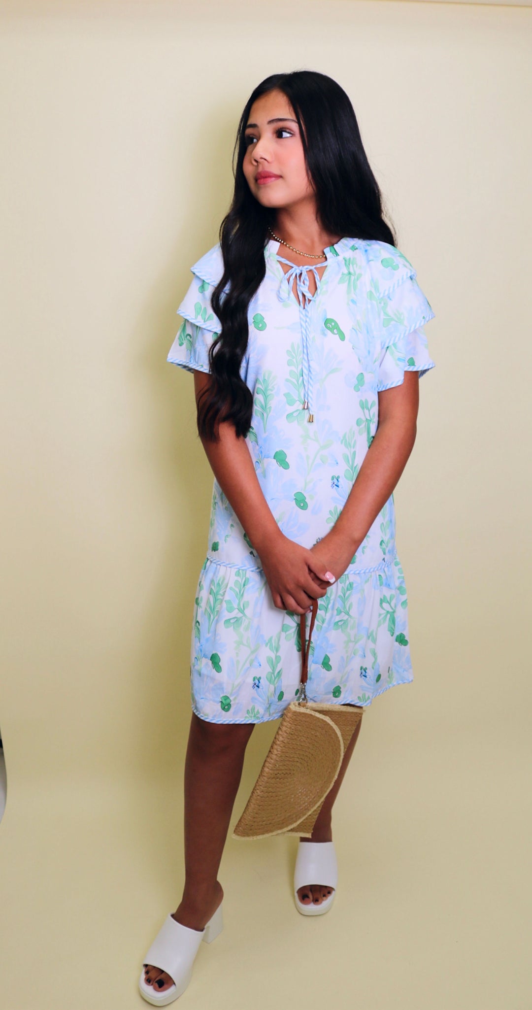 Garden Party Girl Mini Dress