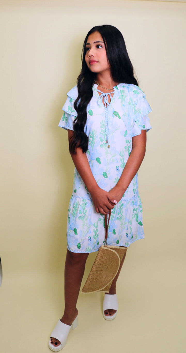 Garden Party Girl Mini Dress