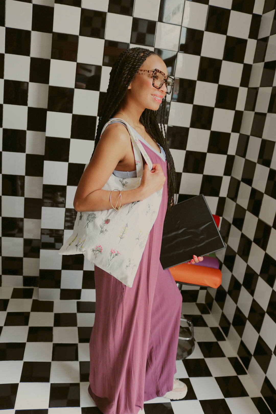 Rayon Challis Wide Leg Jumpsuit With Adj Spaghettis