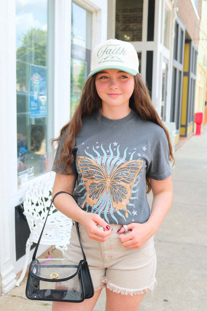 Butterfly Sun Comfort Colors Tee