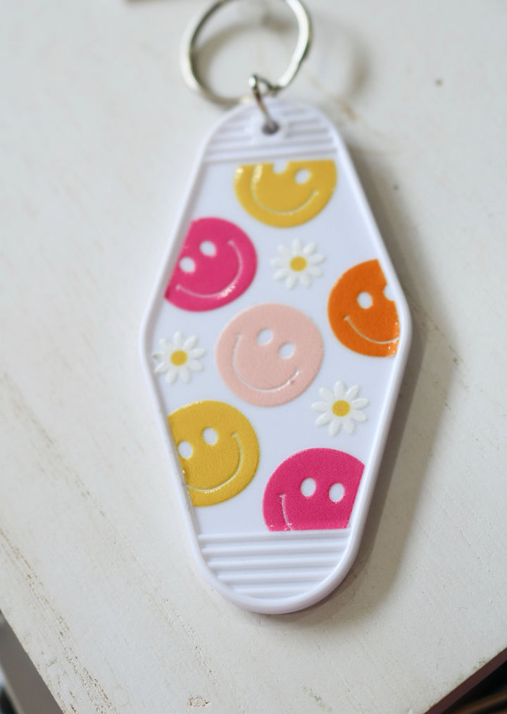 Retro Motel KeyChains